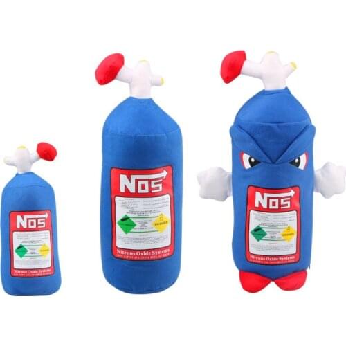 NOS Nitrous Oxide Bottle Pillow Car Neck Rest Cushion Backrest Seat Decoration F1CB