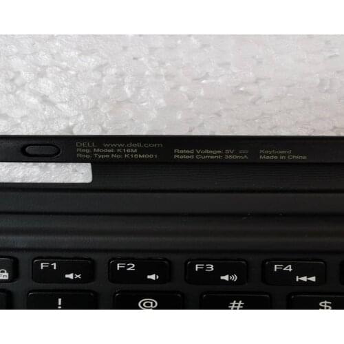 New For Dell Latitude 12 5285 5290 7200 7210 2-in-1 Travel Keyboard K16M K16M001 US Layout