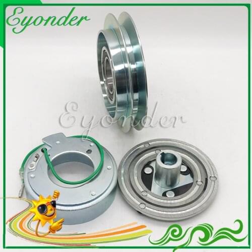 A/C Air Conditoning Compressor Electromagnetic Magnetic Clutch Pulley 24V for Mitsubishi Bus Refrigerator Frozen Frozing Truck