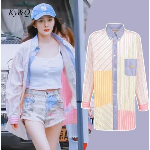 Ky&Q Women's Striped Shirts