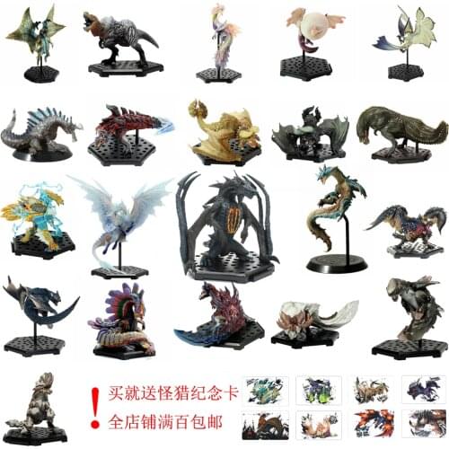 Monster Hunter World Iceborne Popular Figures Tigrex Dinovaldo Nargacuga Ancient Dragon Model