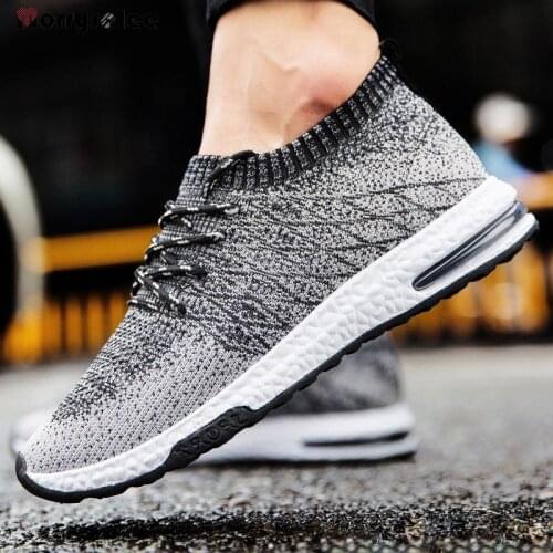 Mens Shoes Fall 2020 Men Fashion Casual Shoes New Styles Sneakers Mesh Breathable Running Shoes Men Soft Soles