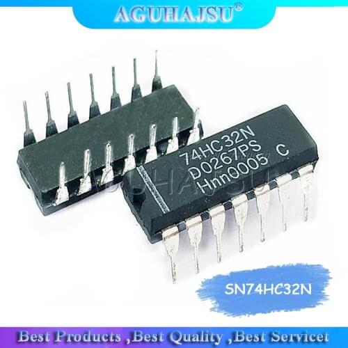 10PCS SN74HC32N DIP14 SN74HC32 DIP 74HC32N 74HC32 new and original IC