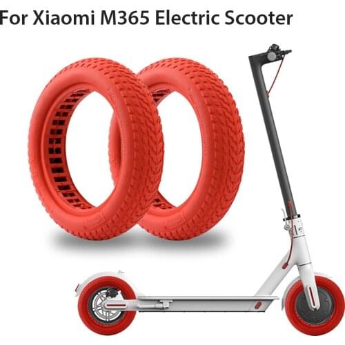 8.5 Inch Durable Tire For Xiaomi Mijia M365 Scooter Tyre Solid Hole Tires Shock Absorber Non-Pneumatic Rubber Tyres Wheel