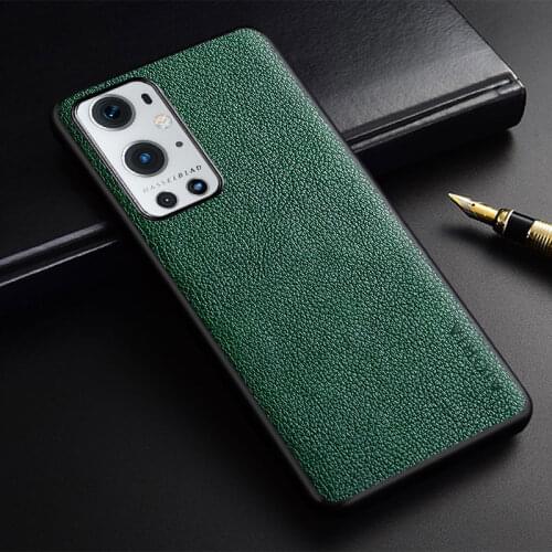 Luxury Phone Case for OnePlus 9 Pro 9R slim premium PU leather Funda Coque Capa Business Style Case Cover for oneplus 9 Pro