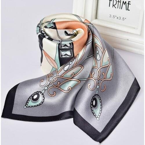 16mm Silk Scarf Real silk Satin scarves women Size 65cm*65cm kerchief High quanlity Crepe Soft and Bright scarves Elegant