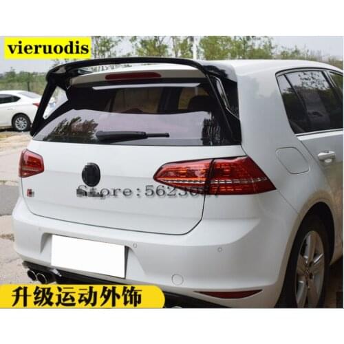 Golf7 MK7 abs Trunk Roof Spoiler for Volkswagen VW Golf 7 2014-2018