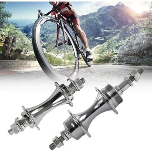 Bike Axle Wheel Part Hub Universal 36 Holes Front Rear Bike Hub MTB Double-head Thread Disc Front Rear Brake Hubs Cycling