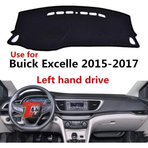 TAIJS Factory Good Quality Casual Polyester Fibre Car Dashboard Cover For Buick Excelle 2015 2016 2017 Left hand drive
