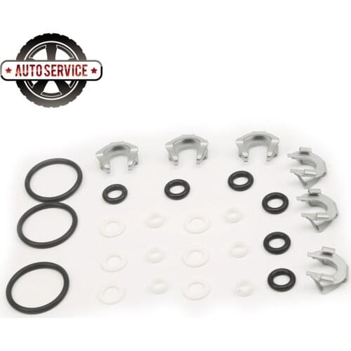 For Porsche 92A 9PA Audi Q7 VW Passat /Variant /Santana Phaeton Touareg Eos CC Skoda Superb 3.6FSI V6 Fuel Injector O-Ring Seals