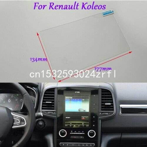 Internal Accessories For Renault Koleos GPS Navigation Screen Glass HD Clear Protective Film