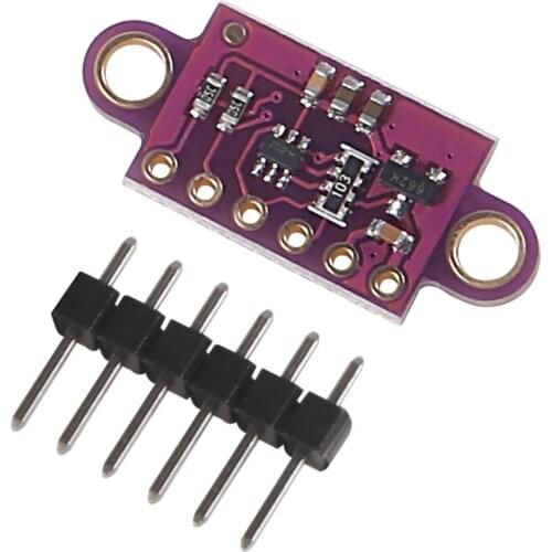 1piece VL53L0X Time-of-Flight (ToF) Laser Ranging Sensor Breakout 940nm GY-VL53L0XV2 Laser Distance Module I2C IIC