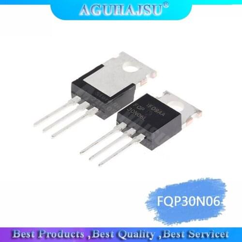 10PCS FQP30N06 TO220 FQP30N06L TO-220 30N06 In-line 60V MOS FET N-channel
