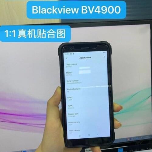 10PCS/Lot 2.5D Tempered Glass For Blackview BV4900 Protective Film 9H Explosion-proof LCD Screen Protector For Blackview BV4900
