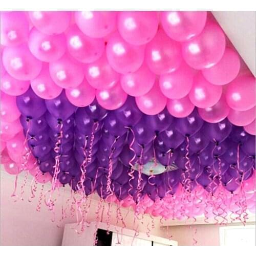 100pcs/lot 1.5g 10inch Festa Balloon Birthday Party Baloons Aniversario Decorations Air Balloons round Shape Bola