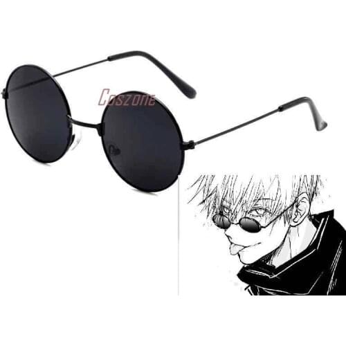 Anime Jujutsu Kaisen Gojo Satoru Cosplay Accessories Prop Eye Patch Glasses Blindfold Goggles Halloween Carnival Party