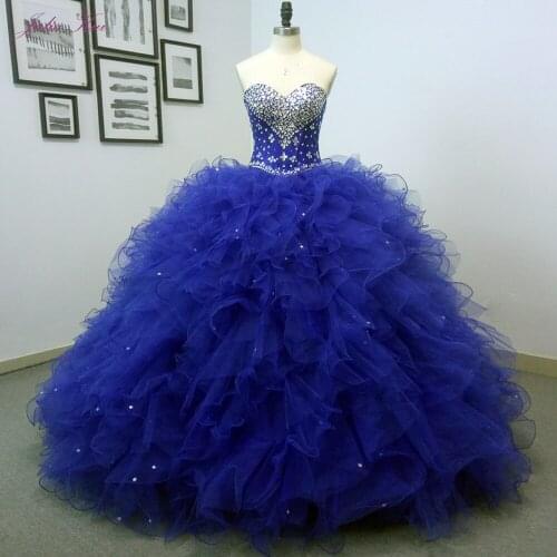 Julia Kui Organza Sweetheart Neckline Ball Gown Quinceanera Dresses With Lace Up Closure On The Back