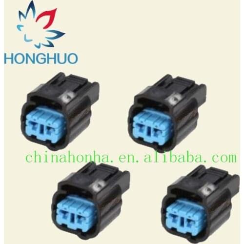 Freeshipping 100 pcs 2mm 2 way Automotive Connectors car connector for jacket with Terminal plug