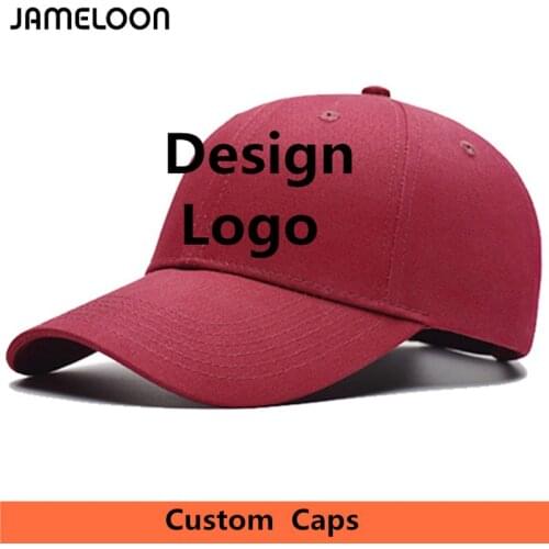 LOGO Custom Baseball Caps Snapback Caps Hip Hop Hats Customized Embroidery Printed Adult Hats Casual Hat Wholesales Snap Backs