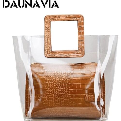 Женские прозрачные сумки DAUNAVIA China At AliExpress