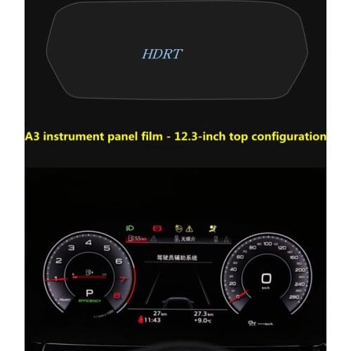 For Audi A3 8Y MK4 2021 2022 Car Navigation Instrument GPS Perfect Tit Film Full Screen Protector Tempered Glass Accessories