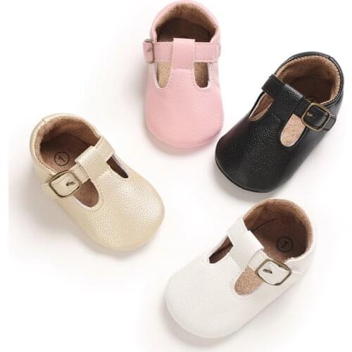 New Children Toddler Baby Little Girls Boys Leather Shoes For Girls Kids Retro Dress Shoes