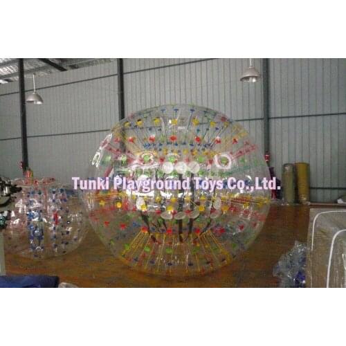 Inflatable zorbit ball