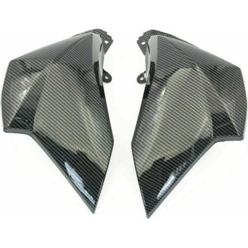 Carbon Fiber Front Side Cover Trim Panel Fairing For Kawasaki Ninja Z800 2013-2016