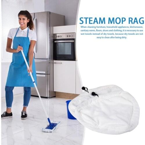 Microfiber Steam Washable Mop Cloth Cover Microfiber Floor Cleaning Replacement Pads Cleaning Triangular Replacement Pads