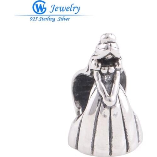 Wedding Charms Girl Figure European Sterling Silver Beads Wholesale Gw Fashion Jewelry