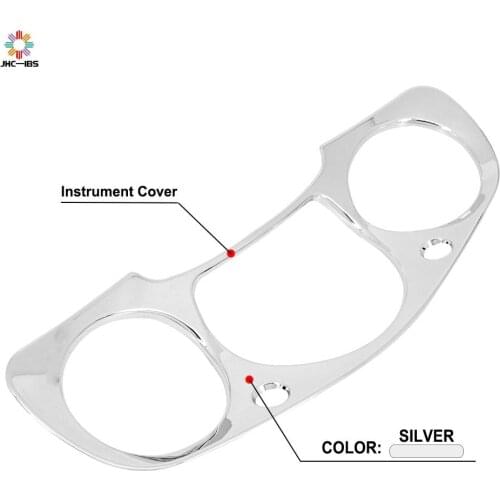 Motorcycle Chrome Tachometer Speedometer Meter Gauge Trims Instrument Cover Accent For Honda Goldwing GL1800 GL 1800 2005 Moto