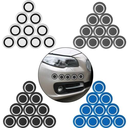 10 Pcs/pack Anti-rub Round Protective Sticker Car-styling Car Door Guard Corner Bumper Protector Door Edge Trim Guard