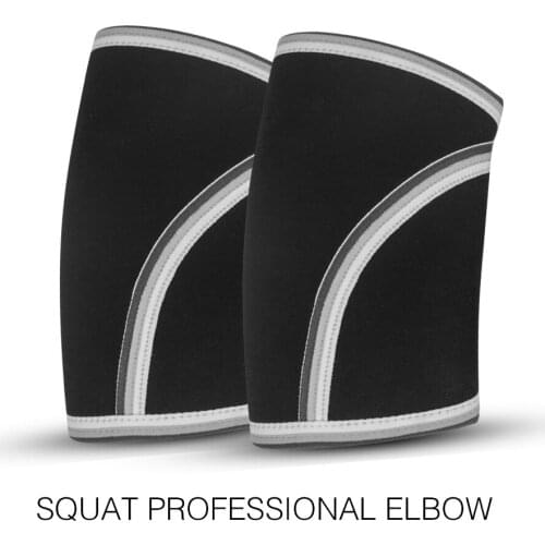 1pair Compression Elbow Support Pads Elastic Brace Unisex Basketball Volleyball Weightlifting Fitness Protector Arm Sleeve