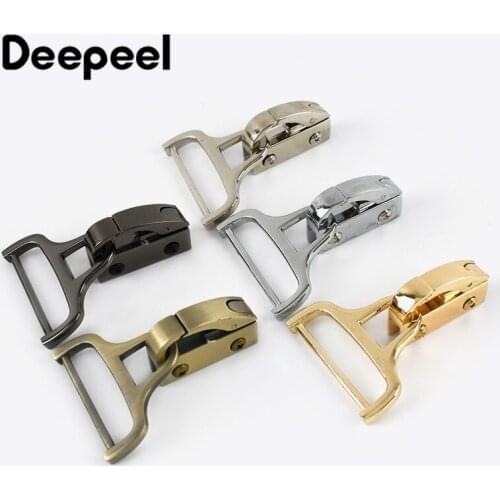 2/4pcs Women Men Fashion Handbag Metal Clip Buckles Bag Side Decorative Buckle With Screw Hardware Locks DIY Accessories F2-14