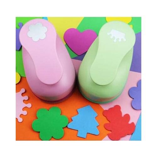 3'' 8cm Large Scrapbooking Punches DIY Craft Paper Punch EVA Card making Embossing device Puncher Stationery Creative Kids Gift