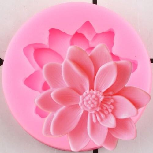 3D Flower Silicone Mold Wedding Fondant Cake Decorating Tools Chocolate Gumpaste Moulds Polymer Clay Molds Candy Mould