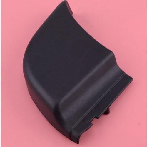 52164-0K010 Black ABS Rear Left Bumper End Plate Corner Cap Trim Fit For Toyota Hilux Vigo 2004 2015