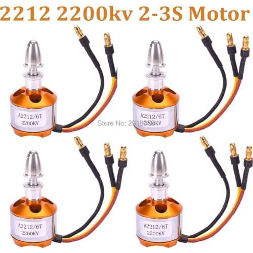 XXD A2212 2212 2200KV 6T Brushless Outrunner Motor 2-3S for F450 FPV Quadcopter