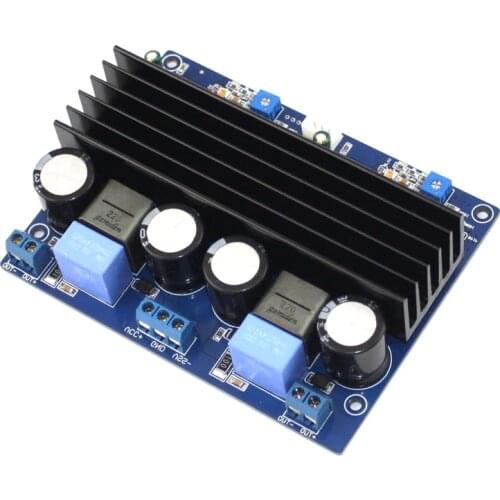 KYYSLB 2019 NEW IRS2092 DC50V 200W + 200W Class D dual channel digital power amplifier board