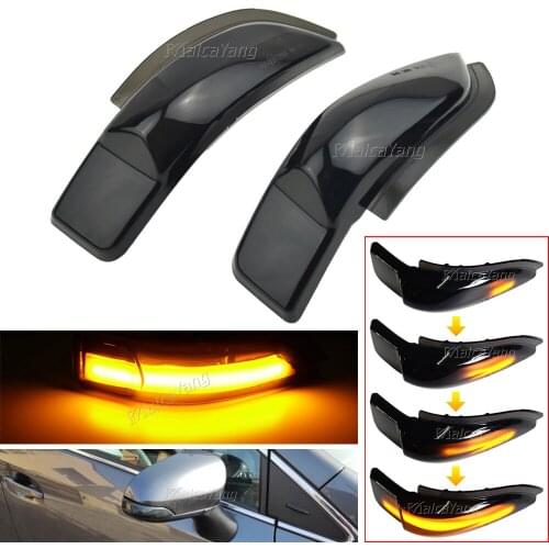 For Toyota Corolla Camry Prius C Avalon RAV4 LED Dynamic Turn Signal Light Rearview Side Wing Mirror Indicator Blinker Lamp