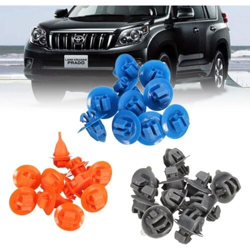 30Pcs Buckle Clip Kit For Toyota/ Prado 120 4Runner /FJ Cruiser Highlander RAV4 Front Door Trim Body Moulding Repair Panel
