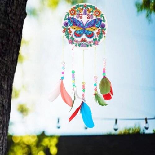 Nice-looking Embossing Balcony Christmas Decoration Pendant Windbell Home Decor