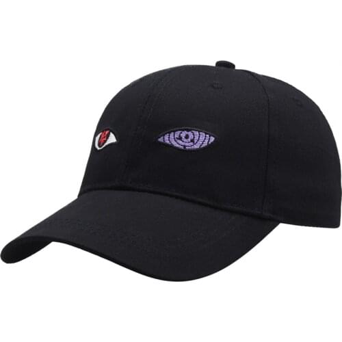 Colorful Cycle Kaleidoscope Eyes Embroidery Cos Style Outdoor Sunshade Unisex Baseball Cap Cotton Cycling Drive Snapback Hat 171