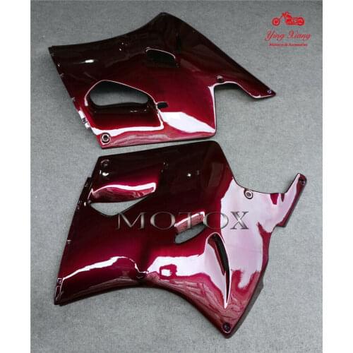 Left Right Panel Fit For 1993 - 2001 Kawasaki ZX-11 ZZR1100D Side Belly Bodywork Half Fairing