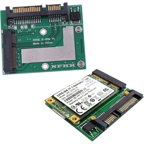 MSATA SSD To 2.5'' SATA 6.0gps Adapter Converter Card Module Board Mini Pcie Ssd Wholesale 2020