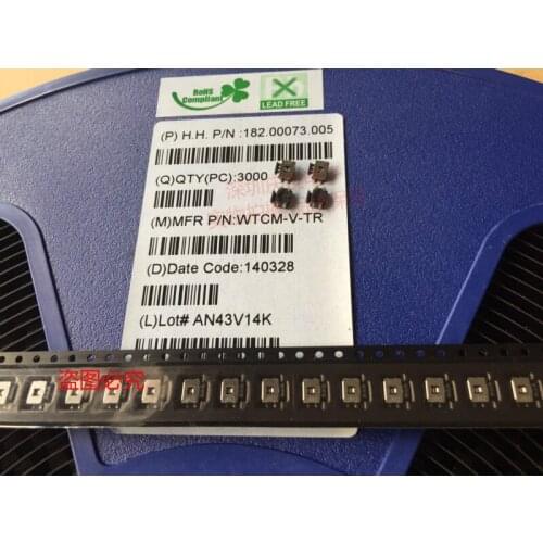 Original new 100% tortoise key digital accessories touch switch WTCM-V-T/R DIP 3.5*4.7MM