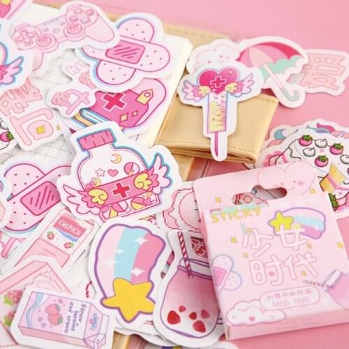 Light-picking boxed stickers, 46 pieces of Girls' Generation series, creative hand account decoration hand account material albu