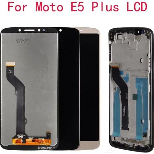 For Motorola Moto E5 Plus XT1924 XT1924-1 XT1924-2 LCD Display Touch Screen Digitizer Assembly Replacement For Moto E5 Plus LCD