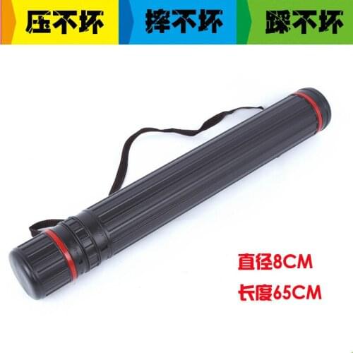 1Pc Retractable Drawing Picture Storage Tube Boxes Poster Scroll Arrows Quiver Art Supplies For Aartist Portable