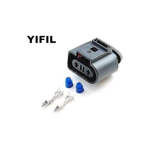 2/4/10pcs/lot 2 Pin/Way Coolant Temperature Sensor Plug Connector For Audi VW 1K0 973 202